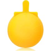 Silipull 600 Gram Javelin Ball Rubber Throwing Nocken Ball Javelin Nockenball for Men Women, Yellow Nockenbal for Training and Game, Sports Training Field Accessories
