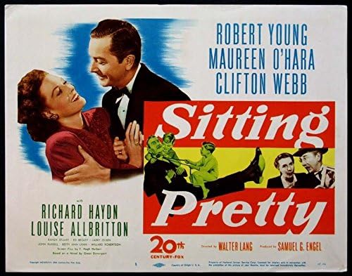 Amazon.com: SITTING PRETTY MAUREEN O'HARA CLIFTON WEBB AS MR ...