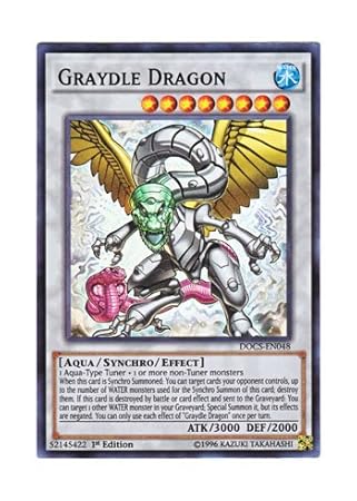 Amazon 遊戯王 英語版 Docs En048 Graydle Dragon グレイドル