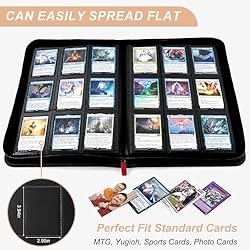 TiopLior Trading Card Binder 9-Pocket, TCG Binder