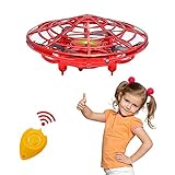 Hand Operated Drone for Kids or Adults, Toys for 4-5 year Old Boys, Latest Mini Drone Helicopter with 5 Sensors, Flying Ball Kids Toys for 6, 7, 8, 9, 10, 11 Year Old Boys or Girls Gifts (with Remote)