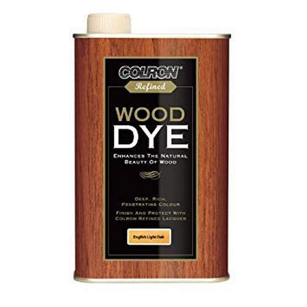 Ronseal CRWDLO500 500 ml Colron Refined English Wood Dye - Light Oak
