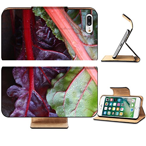 Luxlady Premium Apple iPhone 7 Plus Flip Pu Leather Wallet Case iPhone7 Plus 25145468 close up of swiss chard