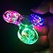 Wooce Crystal Clear LED Light Fidget Spinner -High Speed Hand Spinner Tri-Spinner for Kids Adults EDC ADHD Focus Anxiety Relief Toys