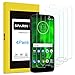 SPARIN 4 Pack Screen Protector Compatible with Moto G6, Tempered Glass, Easy Installation, Bubble Free