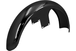 HDBUBALUS 23 inch Motorcycle Front Fender For 120 / R23 Mudguards Fit for Harley Bagger Touring Road King Electra Glide Stree