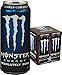 Monster Energy, Absolutely Zero, 16 fl oz, 4 Pack