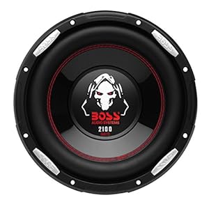 BOSS Audio P106DVC Phantom Dual Voice Coil 2100 W subwoofer zwart