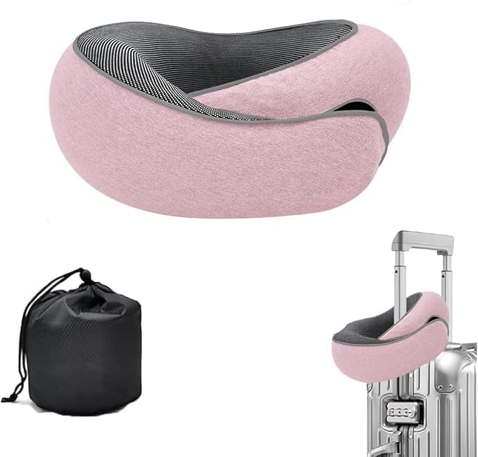WEERSHUN Travel Pillows for Airplanes,2026 New Travel Pillow,Travel Neck Pillow Airplane Memory Foam Travel Pillow Neck Pillow for Traveling Suitable for Airplanes,Offices and Cars at Amazon