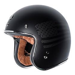 TORC T50 Route 66 3/4 Helmet with 'Black