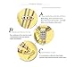 Long Necklace,Gold Silver Rose Gold Plated 3-Color Multilayer Necklaces with Rhinestone Crystal Disco Ball Pendant Fashion Jewelry Gift for Women at Birthday