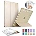 ESR iPad Pro 12.9 inch Case, Soft TPU Bumper Edge Slim Fit Smart Case Cover with Auto Sleep/Wake for Apple iPad Pro/iPad 7th Generation 12.9 inches (2015 Edition)_Champagne Gold