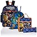 Marvel Boys' Guardians of The Galaxy 5pc Set Backpack, Blue