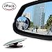 XUZOU Blind Spot Mirror For Cars & SUV,Wide Angle Viewing For Motorcycles, Trucks, Snowmobiles As Well Rust Resistant Aluminum 50mm Rear View Blind Spot Mirrors 2pcs Oval Convex Self Stick