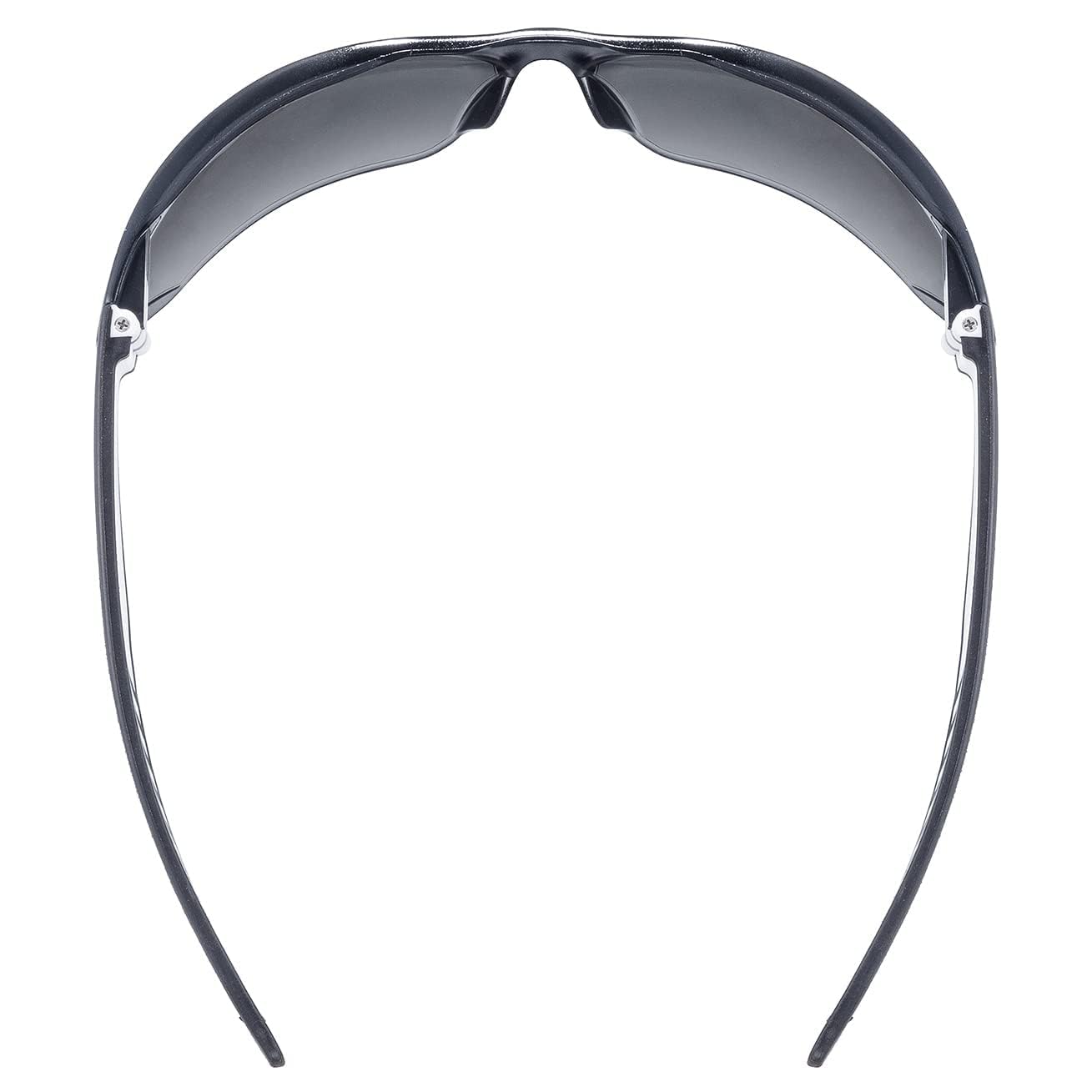 uvex Unisex Sports Glasses, Black White, Silver, One Size