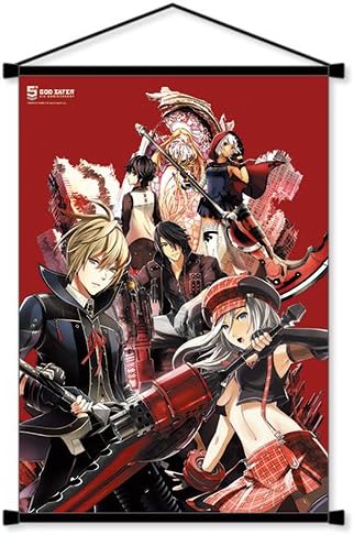 Amazon ゴッドイーター 5th Anniversary B2タペストリー マテリアルコレクションver 約 72 8cm X 51 5cm アニメ 萌えグッズ 通販