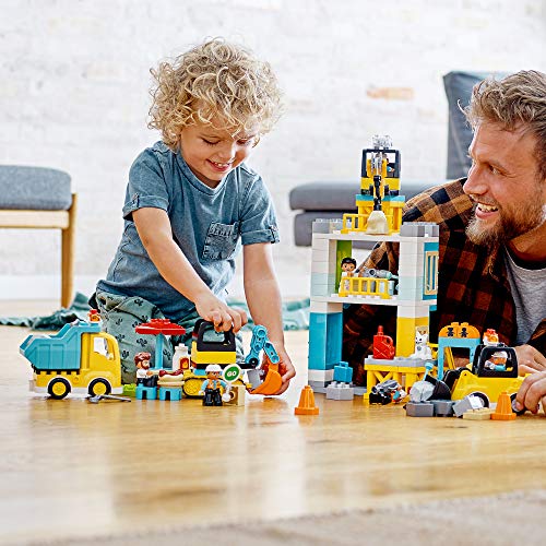 LEGO 10933 DUPLO Town Große Baustelle mit Licht und Ton – Bild 7