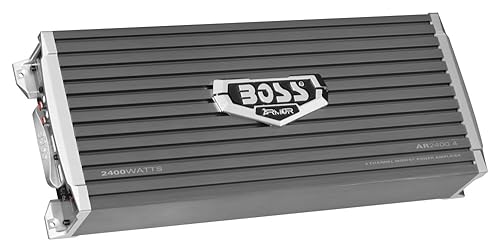 Boss Audio 2400 Watt 4-Channel Car Audio Amplifier+Amp