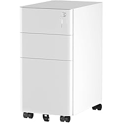 YITAHOME 3-Drawer Metal Filing Cabinet with