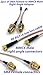 Pack of 2 RF RG316 Pigtail SMA Female Antenna Connector to MMCX Male Coaxial Cable Adapter Right Angle (4 inch (10 cm))