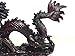 NEW RED Chinese Feng Shui Dragon Figurine Statue for Luck & Success #S