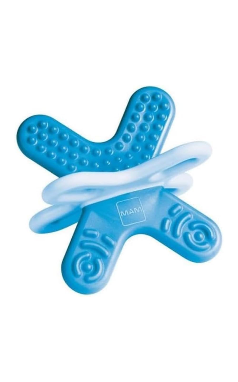 MAM Bite & Relax Phase 2 ZEDMM357M Mini Teeth, 4+ Months, Blue