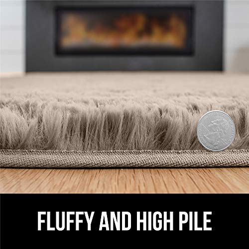 Gorilla Grip Original Premium Fluffy Area Rug, 2x4 Feet, Super Soft