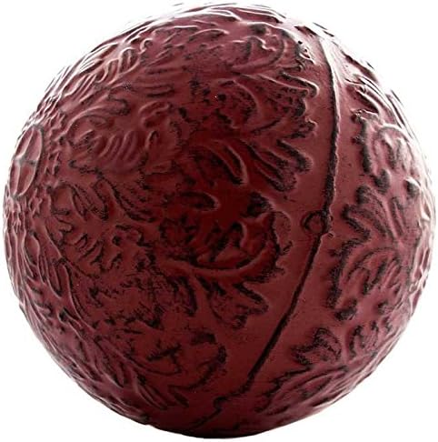 Amazon Com Red Metal Decorative Sphere Kitchen Dining