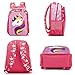 THE Crafts Reversible Sequin School Backpack Lightweight Little Kid Book Bag with Lunch Bag Set for Preschool Kindergarten Elementary(15
