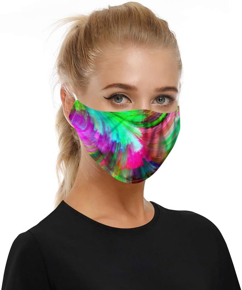 MORETIME Reusable Half Face Filter Cloth with Extra Activated Carbon Protective Filters for Outdoor Cycling Motorcycle