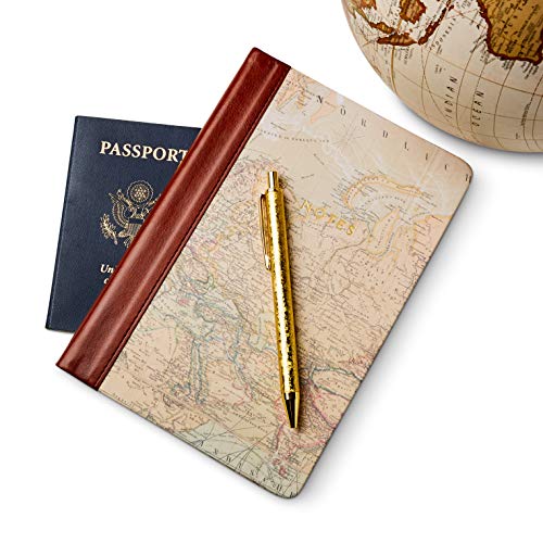 Eccolo Style Journal, 256 Lined Pages Notebook, Map Notes, 6x8 Pricepulse