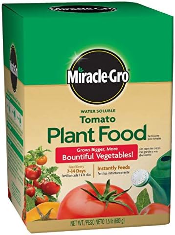 Miracle Gro 2000422 1.5 Lb Water Soluble Tomato Plant Food 18-18-21