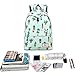 Cactus School Backpack Laptop Bag Girls Kids Boys Teens Bookbag with Pencil Case