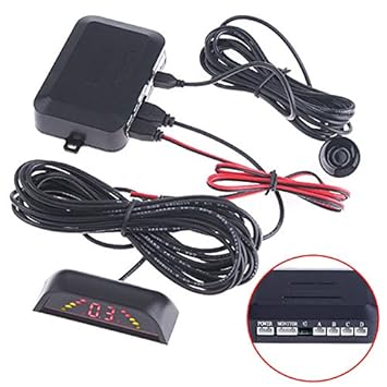 Car Parking Sensor Monitor Vehicle Reverse Backup Radar Detector ...