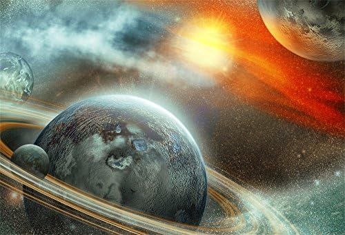 Amazoncom Lfeey 10x8ft Space Theme Backdrop Cosmos Nebula