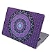 HDE Plastic Hard Shell Case for MacBook Air 13 Inch (Models: A1369/A1466), Purple and Teal