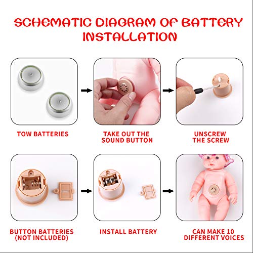 YOUNG CHOI'S Baby Soft Doll Bathtub Set Featuring Educational Doll with Bathtime Accessories, Wash Out Soap Bubbles Quality Doll Bath Toy Set for Kids to Have Fun Time - Thumbnail 5