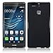 Huawei P9 Plus Cover, Terrapin Huawei P9 Plus Case - TPU Gel - Slim Design - Durable Shock Absorbing - Back Protector - Solid Black Matte Finish