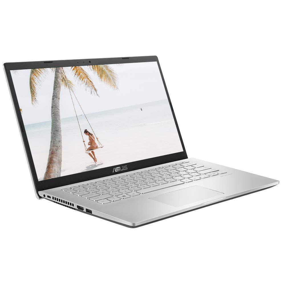 ASUS M409 Full HD 14 Inch Laptop (AMD Ryzen 7 Processor, 512 GB SSD, 8 GB RAM, Windows 10), Silver, M409DA-EK181T