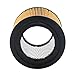 HIFROM Replacement Round Air Filter Compatible with BMW 13721254382, 13 72 1 254 382, 13 72 1 251 048, LX194 (5
