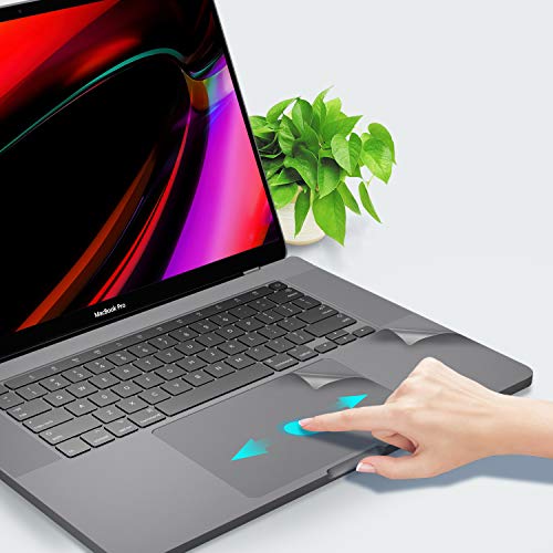 LENTION Palm Rest Cover Skin Compatible MacBook Pro (16 inch, 2019, Model A2141), Protective Vinyl Decal Sticker with Trackpad Protector (Space Gray)… - Image 5