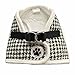 Fleece Soft Pet Harness Vest for Small/Medium Pets,Size Runs Smaller, Small fits Pets 3-6 Pound,Medium 8-12 Pound,Large 12-16 Pound (Large: Neck 14