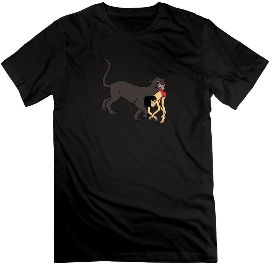 EnHui Guys The Jungle Book Poster Screw Neck V-Neck Tshirt