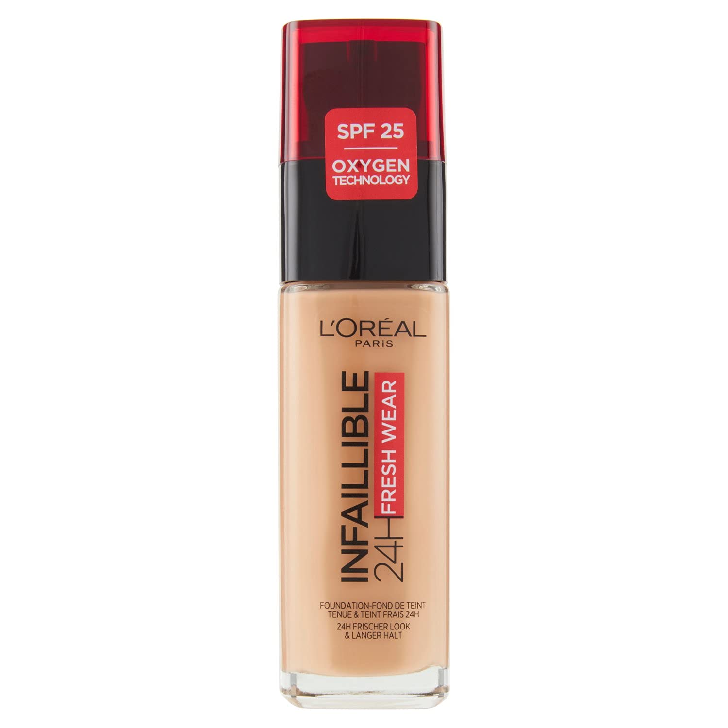 L'Oreal Infaillible24H Fresh Wear Foundation SPF18 30ml #300 Ambre/Amber Inter — image 1
