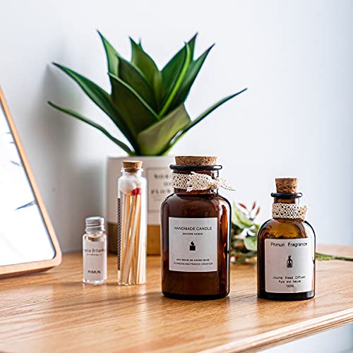 Scented Candles Gifts Set for Women with Natural Soy & Reed Diffuser Oil,Thanksgiving Christmas Mother\'s Day Valentine\'s Day Birthday Gifts PHMUN