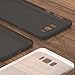 Ultra-Thin PP(0.35mm) Slim Plastic Thinnest Protective Case Cover for Samsung Galaxy S8+ / S8 Plus (6.2 inch) - Black Chocolate [Matte Semitransparent]