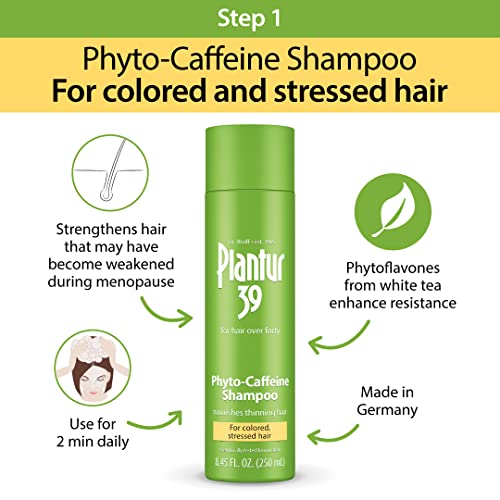 Plantur 39 Stressed Hair 3Step System for Colored, Stressed Hair