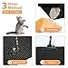 FOCUSPET Cat Litter Mat Litter Trapping Pads Honeycomb Double Layer Waterproof and Urine Proof Size 24