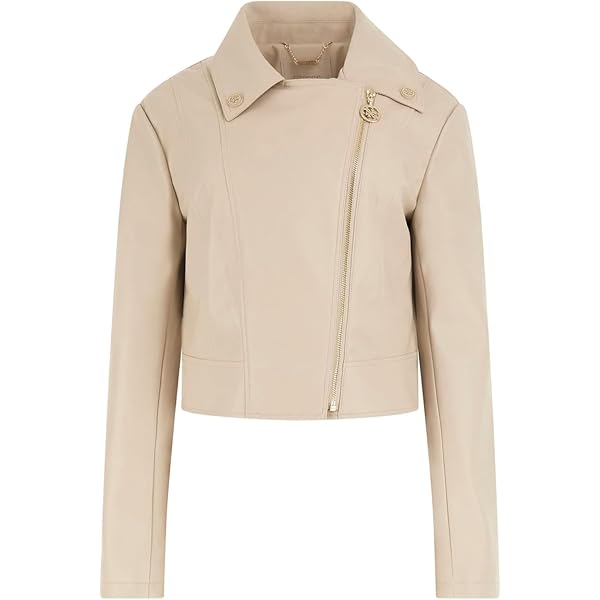 Giacca Bomber Guess Angelique - Stile Vintage In Pelle Sintetica Per Donna - Foto 5