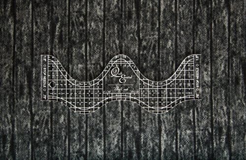 The Crest: A quilting template and tool - Longarm template - Made from heavy gauge acrylic